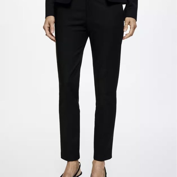 Mango NWT Slim Fit Trousers Size US8 (40EUR - Picture 7 of 13